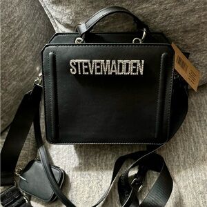 Rhinestone Black Steve Madden Bevelyn